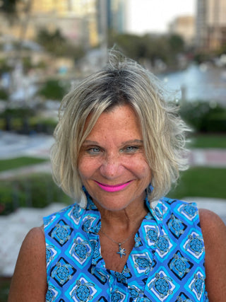 BAHAMA BLUE TURTLE SLEEVELESS RUFFLE LULU-B