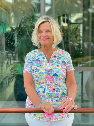 TIKI ESCAPE SHORT SLEEVE LULU-B