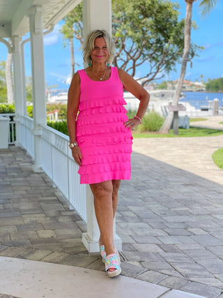 HOT PINK CHA CHA SKORT LULU-B