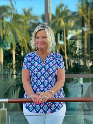 PINEAPPLE VACA SHORT SLEEVE LULU-B