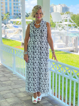 BLACK AND BEIGE MAXI - Cathys Place