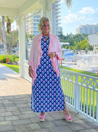 PINEAPPLE VACA KEYHOLE MAXI LULU-B