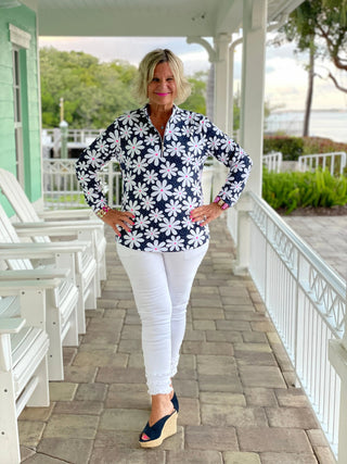 DAISY DAY HALF ZIPPER LULU-B