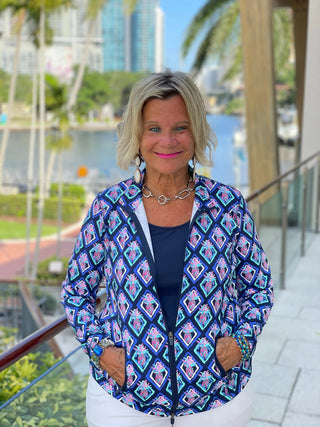 PINEAPPLE VACA FULL ZIPPER LULU-B