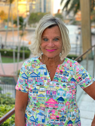 TIKI ESCAPE SHORT SLEEVE LULU-B
