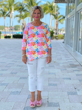 PALM BEACH GARDEN ASYMMETRIC TOP - Cathys Place