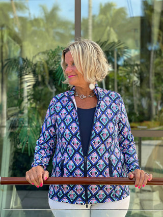 PINEAPPLE VACA FULL ZIPPER LULU-B