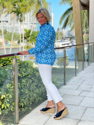 BAHAMA BLUE TURTLE FULL ZIPPER LULU-B