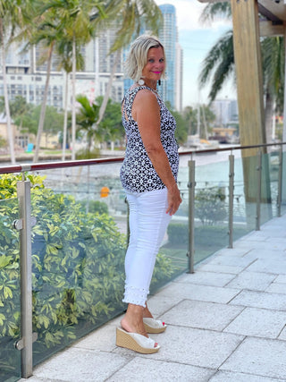 NAPLES DAY KEYHOLE TOP LULU-B