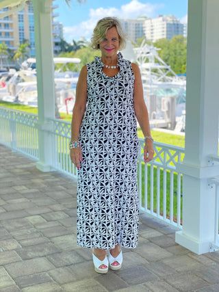 BLACK AND BEIGE MAXI - Cathys Place