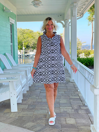 NAPLES DAY RUFFLE DRESS LULU-B