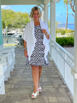 NAPLES DAY HALTER RUFFLE LULU-B