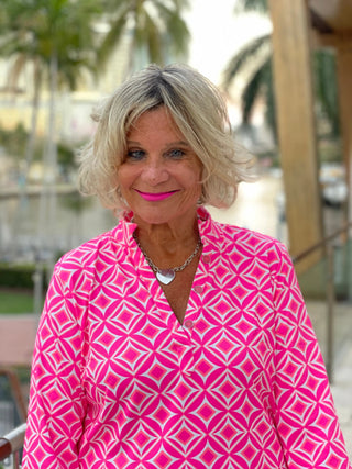 PINK DIAMONDS TUNIC LULU-B