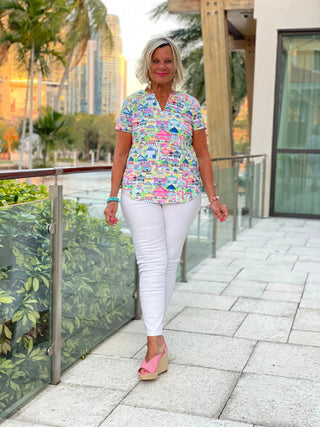 TIKI ESCAPE SHORT SLEEVE LULU-B