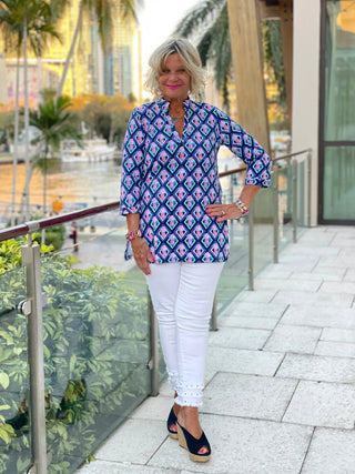 PINEAPPLE VACA TUNIC LULU-B