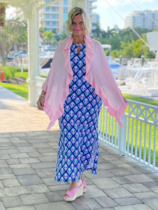 PINEAPPLE VACA KEYHOLE MAXI LULU-B