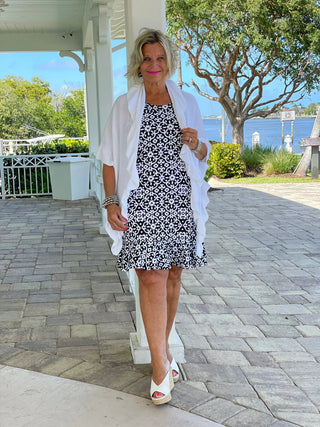 NAPLES DAY HALTER RUFFLE LULU-B