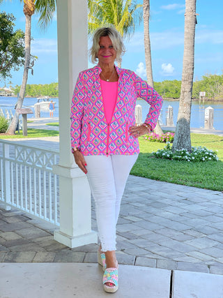 PALM TREE SIESTA FULL ZIPPER LULU-B