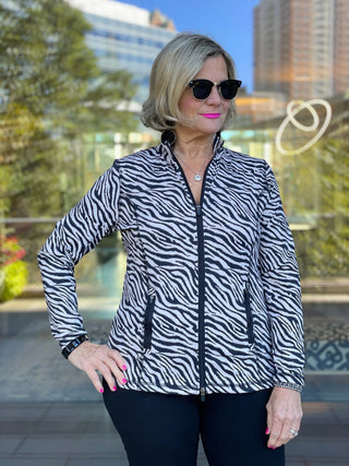ATLANTA NIGHTS ZIPPER JACKET - Cathys Place