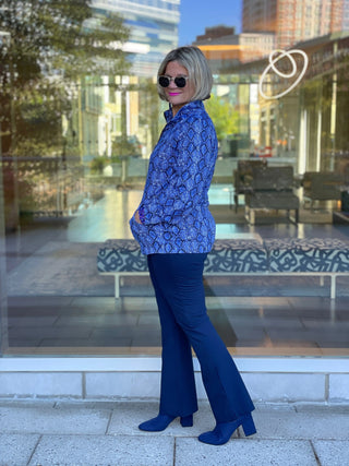 SAVANNA BLUE KANGAROO TOP - Cathys Place