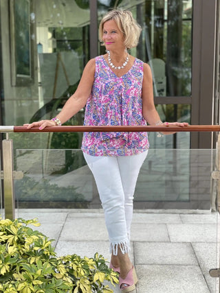 PINK SEAHORSE TANK - Cathys Place