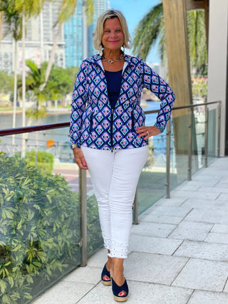 PINEAPPLE VACA FULL ZIPPER LULU-B