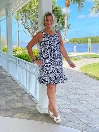 NAPLES DAY HALTER RUFFLE LULU-B