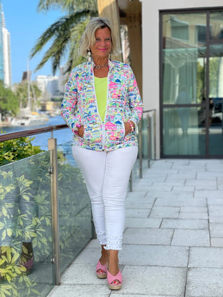 TIKI ESCAPE FULL ZIPPER LULU-B