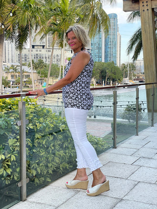 NAPLES DAY KEYHOLE TOP LULU-B