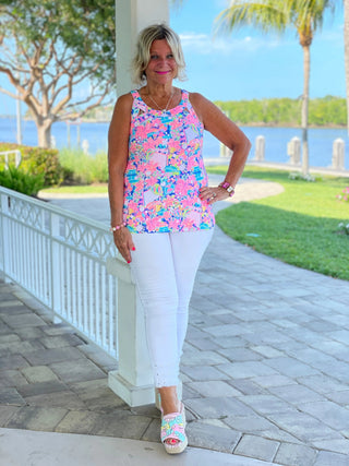 PICKLEBALL HALTER TOP LULU-B