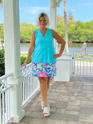 SECRET LOVE HEARTS SKORT LULU-B