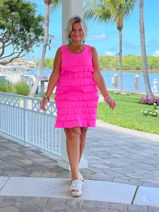 HOT PINK CHA CHA SKORT LULU-B
