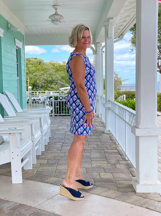 PINEAPPLE VACATION SHIFT DRESS LULU-B