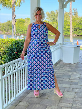 PINEAPPLE VACA KEYHOLE MAXI LULU-B