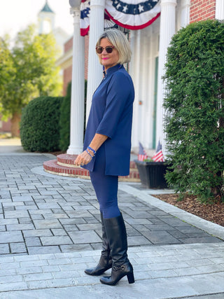 LULU-B NAVY TUNIC LULU-B