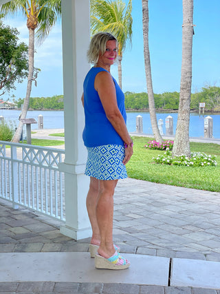 AQUA DIAMONDS SKORT LULU-B