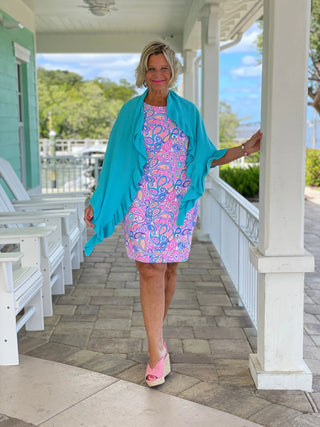 CAROLINA PAISLEY SHIFT DRESS LULU-B