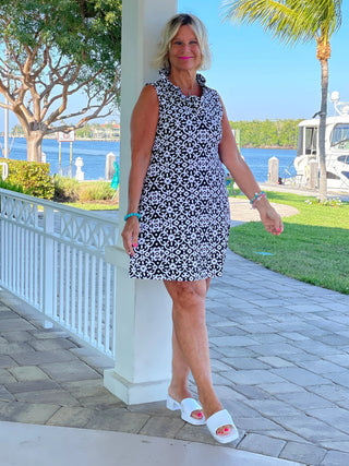 NAPLES DAY RUFFLE DRESS LULU-B