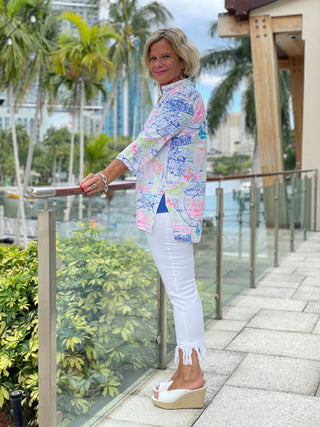 POST CARD OF LOVE TUNIC - Cathys Place