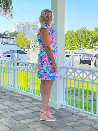 SECRET LOVE HEARTS RUFFLE DRESS LULU-B