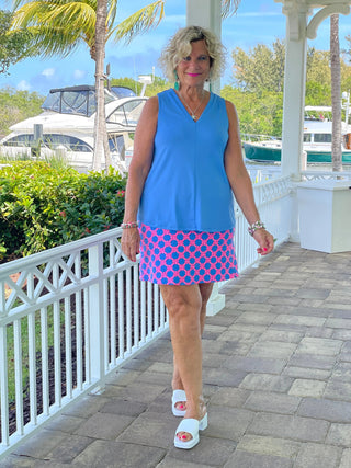 PINK SPADE SKORT LULU-B