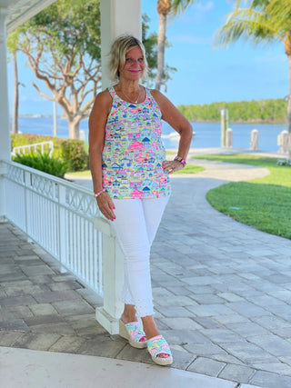 TIKI HALTER TOP LULU-B