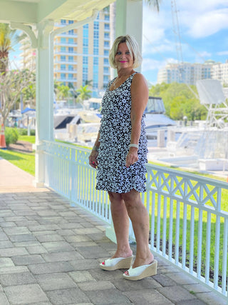 NAPLES DAY LAYERED RUFFLE DRESS LULU-B