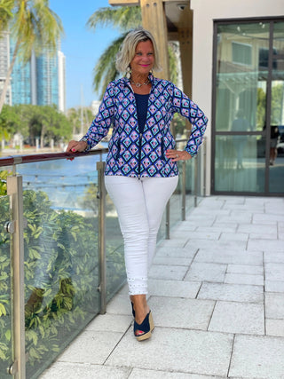 PINEAPPLE VACA FULL ZIPPER LULU-B