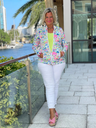 TIKI ESCAPE FULL ZIPPER LULU-B