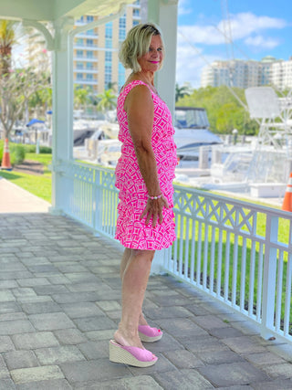 PINK DIAMOND CHA CHA DRESS LULU-B