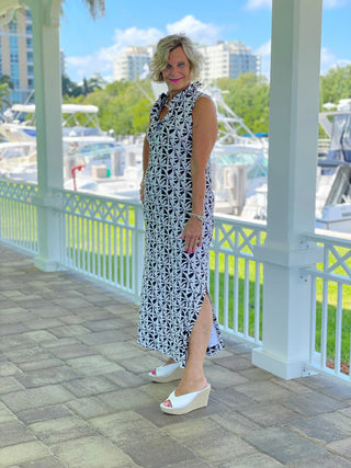 BLACK AND BEIGE MAXI - Cathys Place