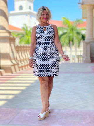 SANDBAR KEYHOLE DRESS LULU-B