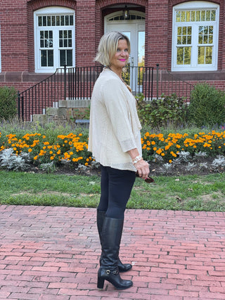 STONE  RUFFLE WRAP LULU-B