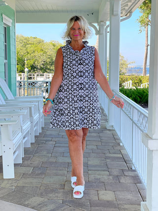 NAPLES DAY RUFFLE DRESS LULU-B